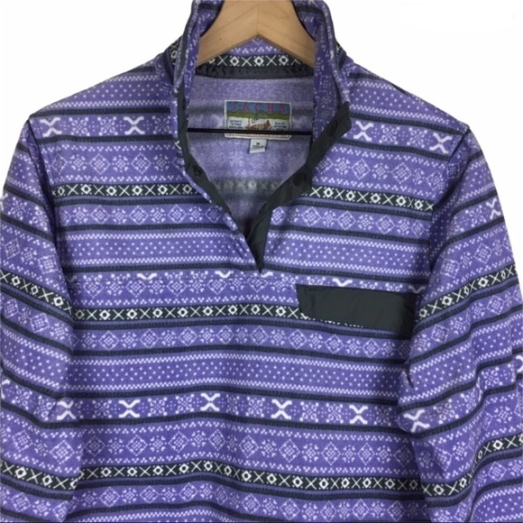 JACHS Cabin Pullover Fair Isle Apres Ski Cabincore Cottagecore Gorpcore Medium - Picture 2 of 8